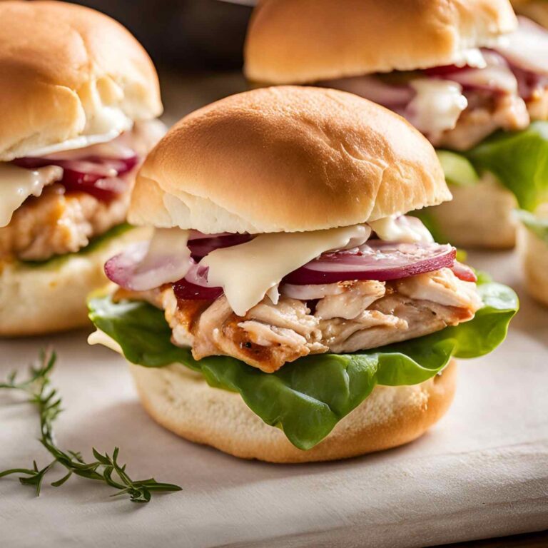 Turkey Cheese Sliders